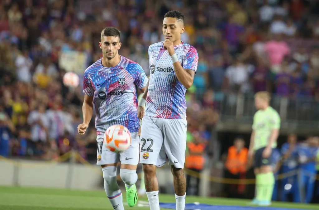 Raphinha, Ferran Torres (IMAGO / PanoramiC)