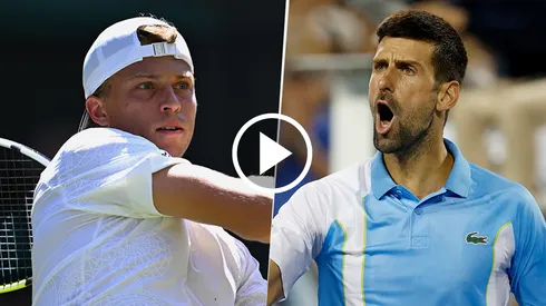 Alexandre Müller vs. Novak Djokovic por el US Open.