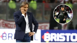 Paolo Guerrero y Ricardo Gareca