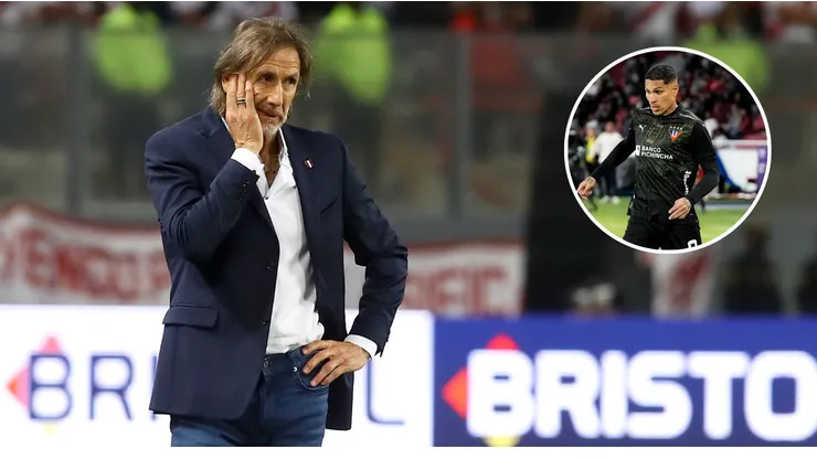 Paolo Guerrero y Ricardo Gareca