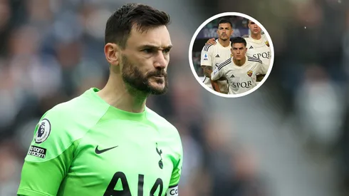 Hugo Lloris podría ser compañero de Paulo Dybala y Leandro Paredes en la Roma. Getty Images.