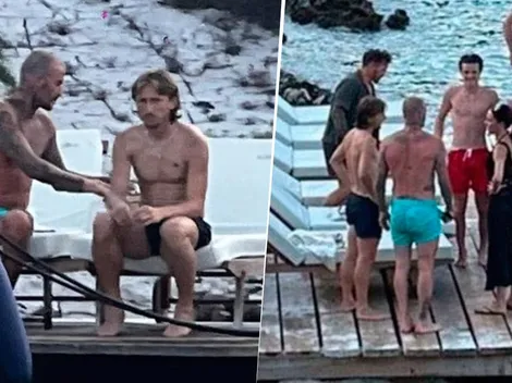 ¿Se lo lleva a Miami? Beckham junto a Modric en Croacia