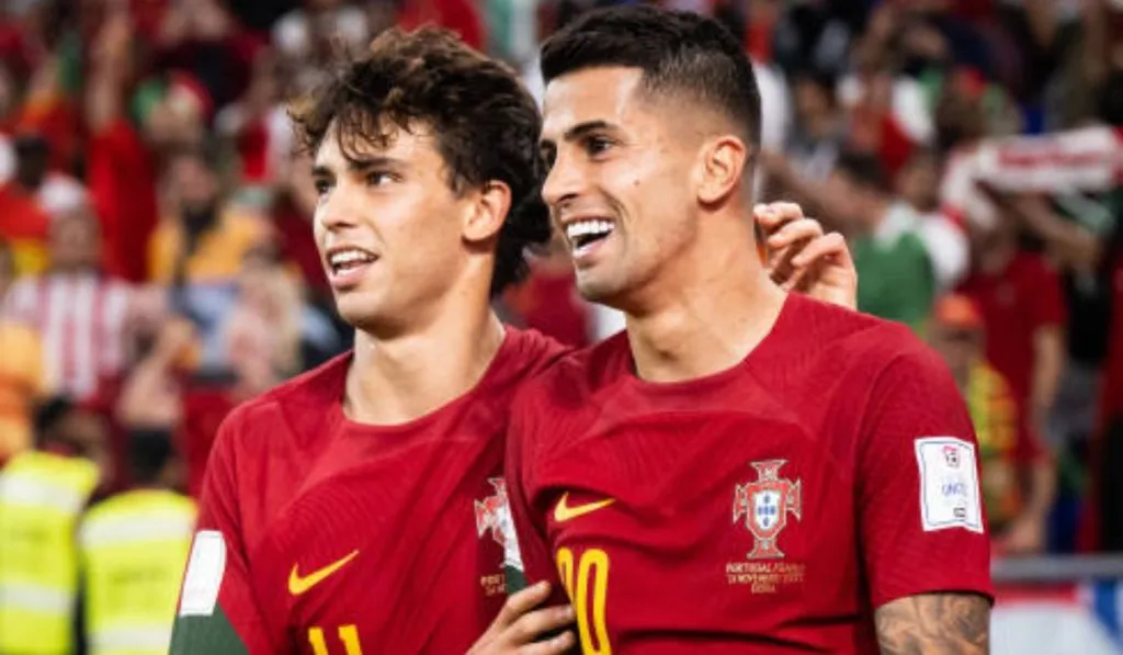 Joao Cancelo y Joao Felix: Getty Images