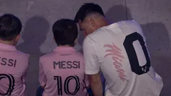 Thiago Messi se unió a la academia del Inter Miami. Getty Images.