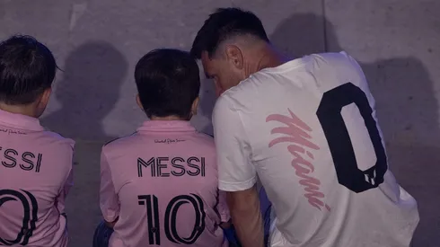 Thiago Messi se unió a la academia del Inter Miami. Getty Images.