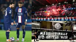 Leo Messi, Neymar y Ultras PSG.