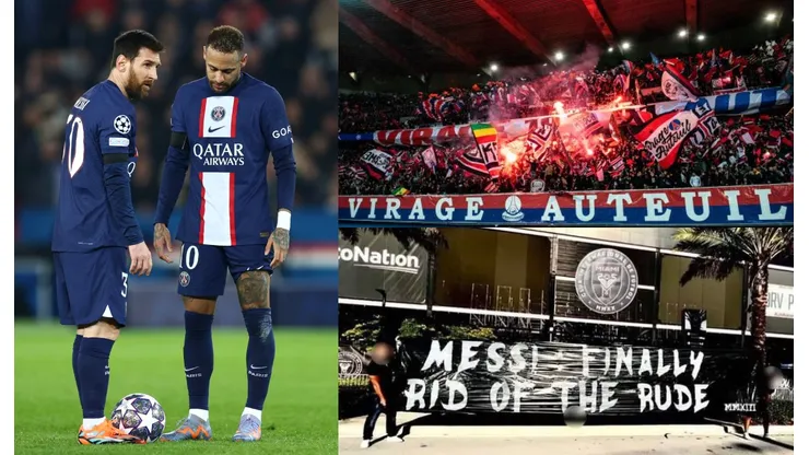 Leo Messi, Neymar y Ultras PSG.