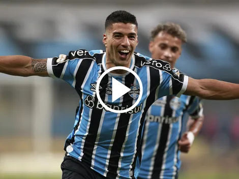Ausente en Uruguay, Suárez le responde a Bielsa con un golazo en Gremio