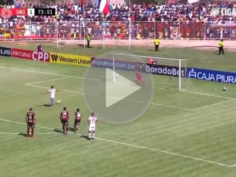 ¡En la repetición lo hizo! Rodrigo Salinas anotó de penal para Atlético Grau ante la "U"