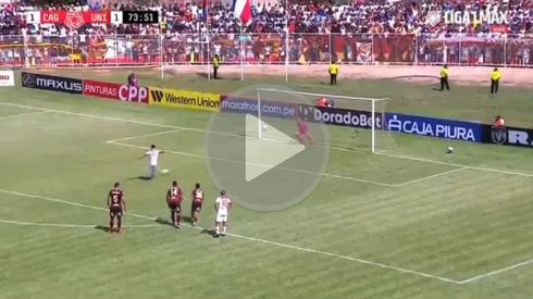 ¡En la repetición lo hizo! Rodrigo Salinas anotó de penal para Atlético Grau ante la "U"