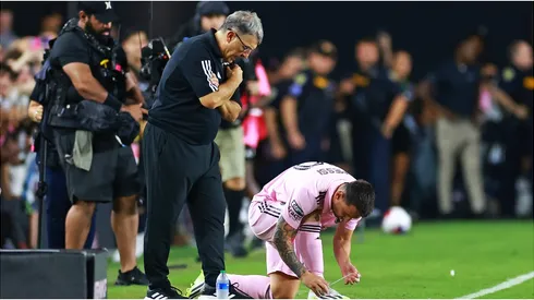 Lionel Messi y Tata Martino