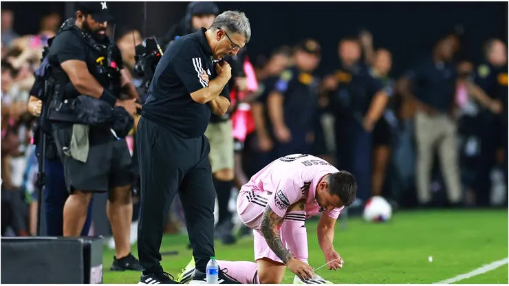 Lionel Messi y Tata Martino