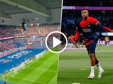 La reacción del Parque de los Príncipes en el reencuentro con Mbappé
