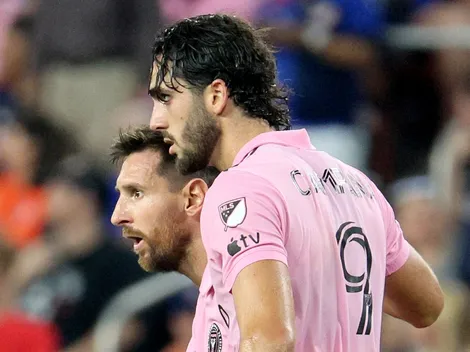 ¿Se molestó? La reacción del ‘9’ de Inter Miami cuando lo sacaron por Messi