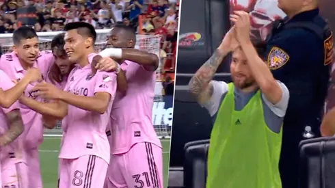 El paraguayo abrió el marcador con ajustado remate