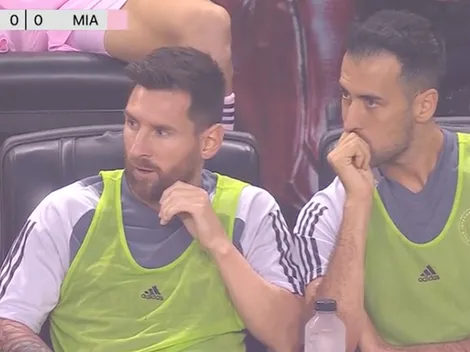 El estadio completo reclama por la suplencia de Lionel Messi: registro se transformó en viral