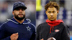 Dak Prescott y Trey Lance.