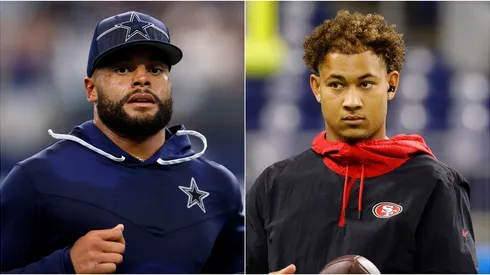 Dak Prescott y Trey Lance.