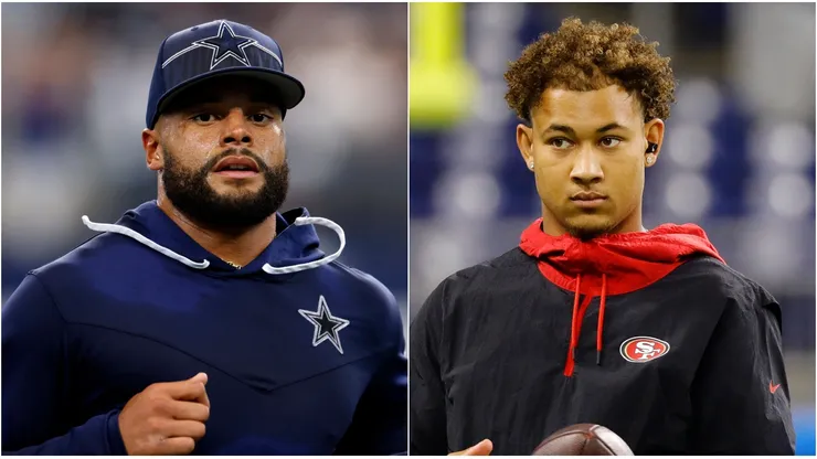 Dak Prescott y Trey Lance.