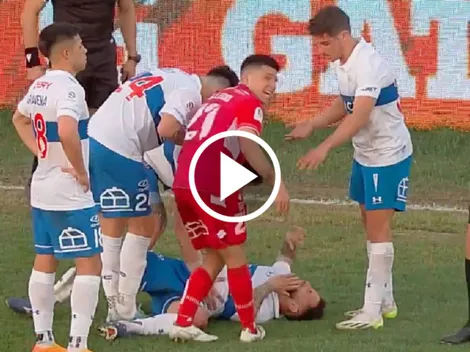 Horrible lesión de Eugenio Mena: requirió de intervención de urgencia (VIDEO)