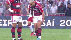 El charrúa tuvo que abandonar en el primer tiempo ante Inter