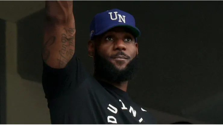 LeBron James, estrella de Los Angeles Lakers y la NBA.