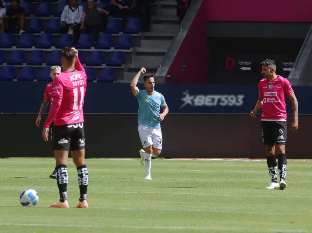 Federico Andrada anotó el gol de la victoria para Universidad Católica/ API