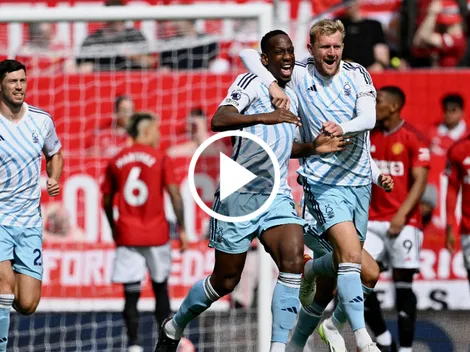 Nottingham Forest madrugó a Manchester United: ¡dos goles en cuatro minutos de partido! (VIDEO)