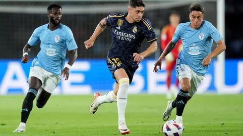 El charrúa fue titular en el sufrido triunfo del Real Madrid ante Celta