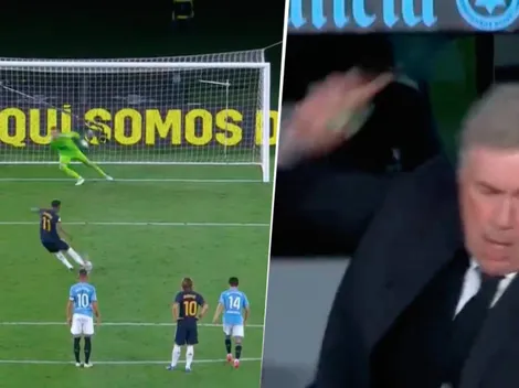 El motivo del enojo de Ancelotti con Rodrygo por errar el penal