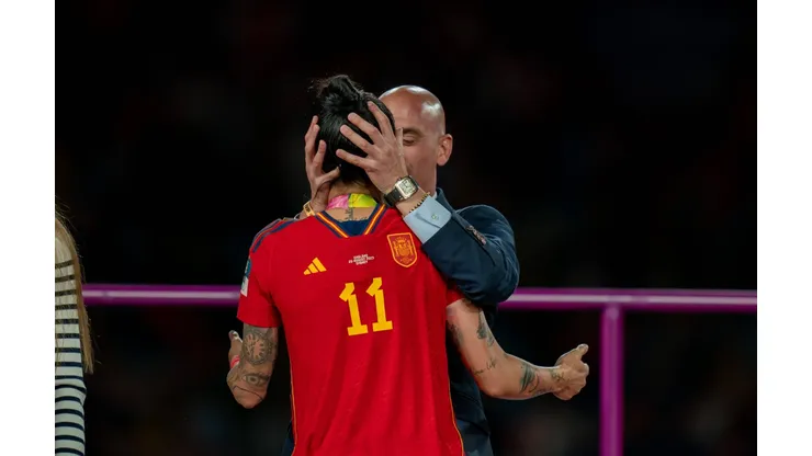 Luis Rubiales y Jenni Hermoso.