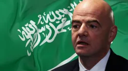 Gianni Infantino y Arabia Saudita.