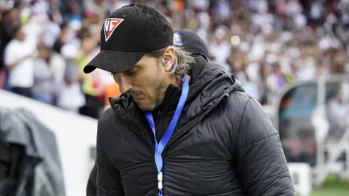 Luis Zubeldía fue culpado por los hinchas de Liga de Quito