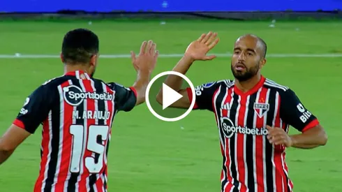 Lucas Moura aprovechó los espacios y marcó el descuento.