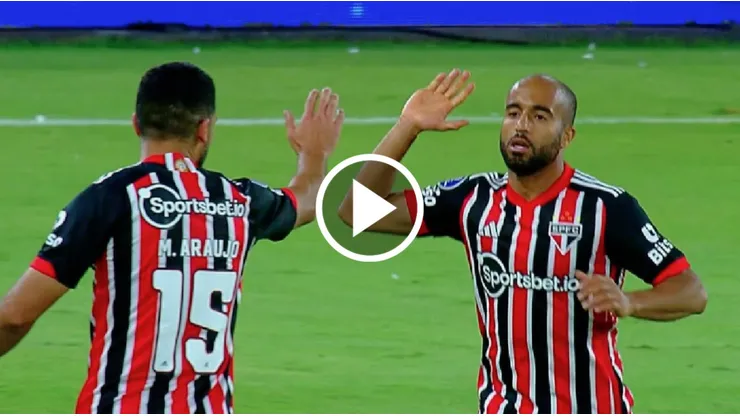 Lucas Moura aprovechó los espacios y marcó el descuento.