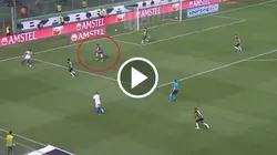 Pochettino aprovechó que el arquero salió mal y anotó para Fortaleza