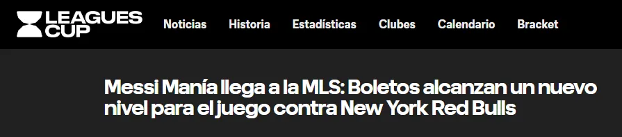 Nuevo récord de Messi  (Foto: https://es.leaguescup.com/)