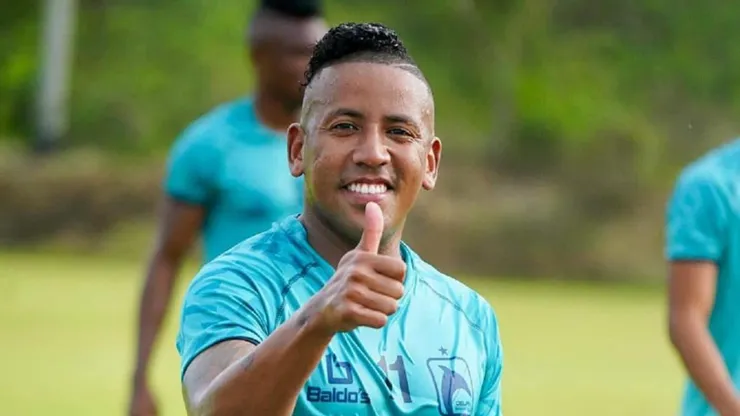 El ecuatoriano anotó un gol para el Deportivo FAS