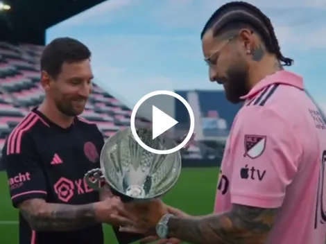 VIDEO: así fue la participación de Lionel Messi en la nueva canción de Maluma, 'Trofeo'
