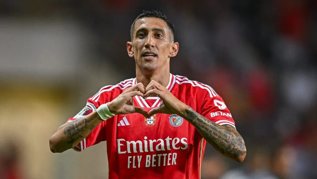 Di María ya impacta en Benfica (Getty Images).