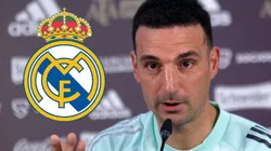 Lionel Scaloni y Real Madrid.