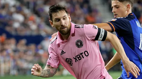 Lionel Messi en Inter Miami vs. FC Cincinnati.