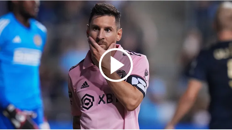 A Inter Miami no le salía una y un gesto de Messi describió el primer tiempo