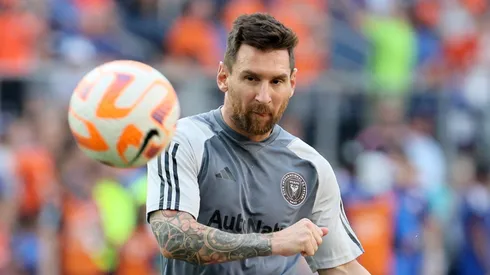 Lionel Messi en Inter Miami vs. FC Cincinnati.