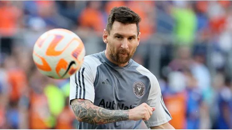 Lionel Messi en Inter Miami vs. FC Cincinnati.