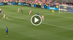 El ex Boca Juniors anotó el primero sobre Inter Miami