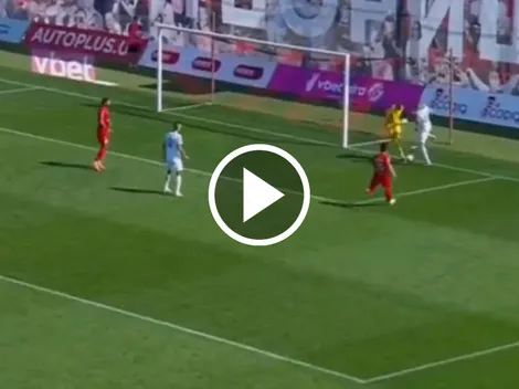 Extraña jugada en el fútbol de Ucrania que te dejará con la boca abierta