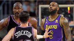 Karl Malone, John Stockton y LeBron James.
