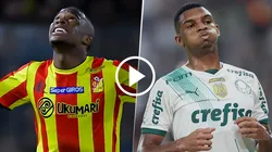 Pereira vs. Palmeiras por la Copa Libertadores.