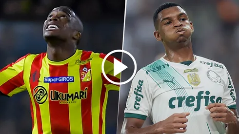 Pereira vs. Palmeiras por la Copa Libertadores.